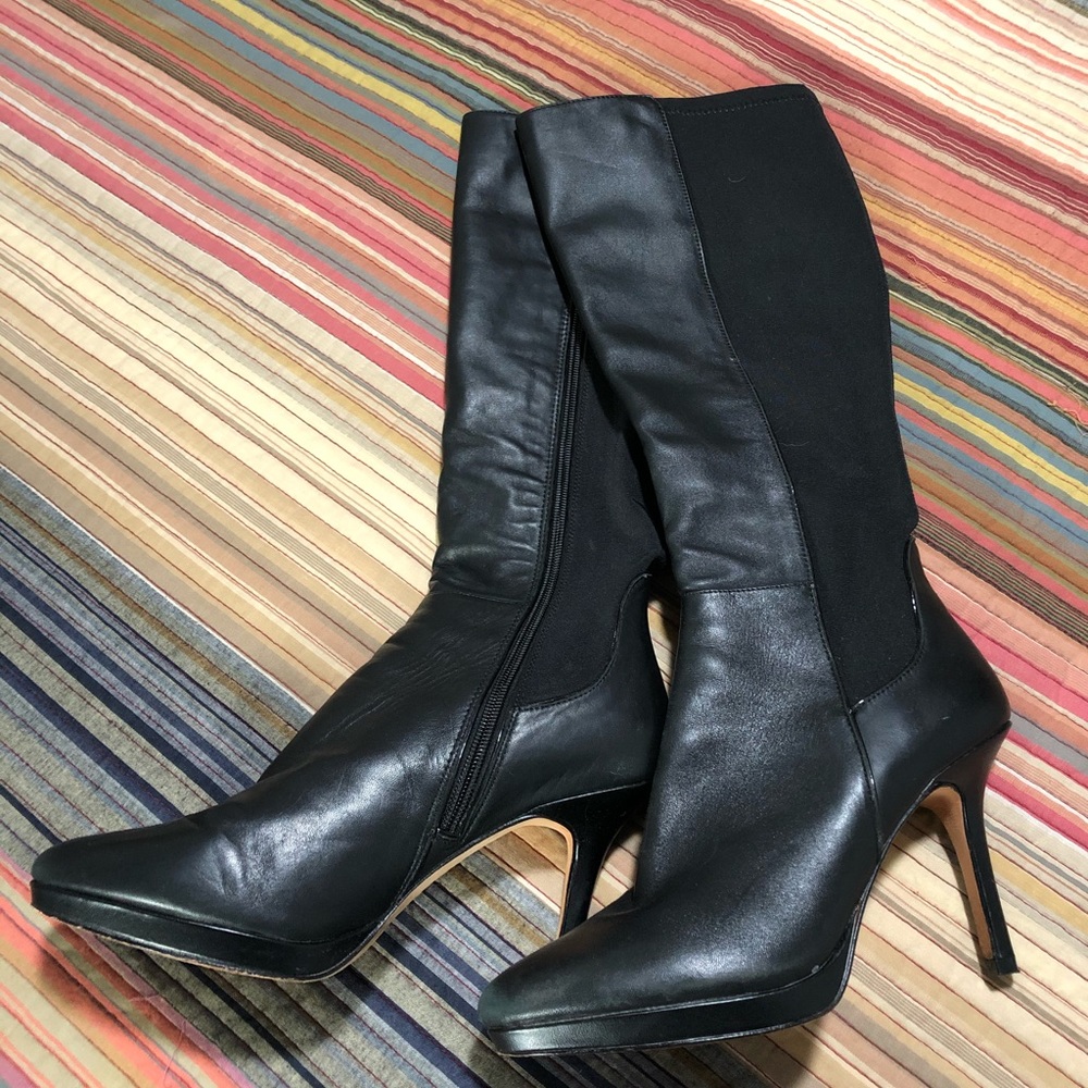White House Black Market high heel boots